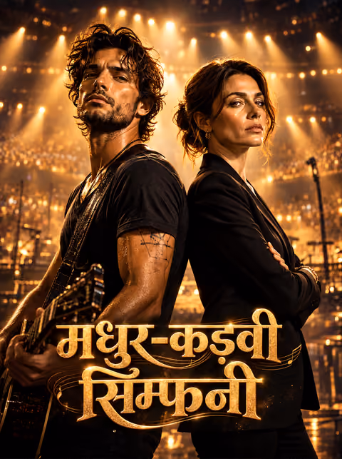 मधुर-कड़वी सिम्फनी का पोस्टर