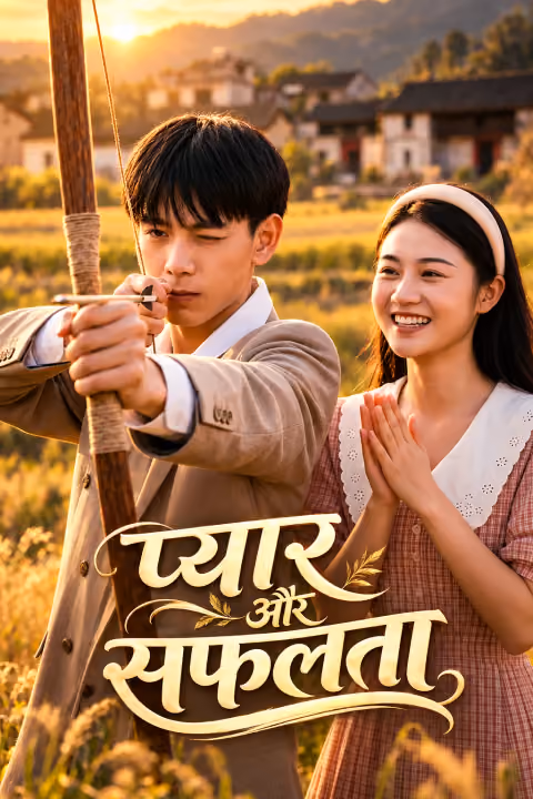 प्यार और सफलता का पोस्टर