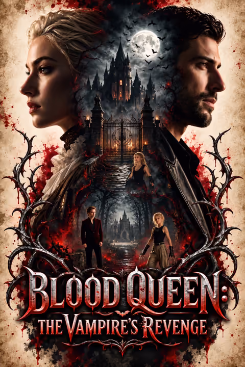 Blood Queen: The Vampire's Revenge का पोस्टर